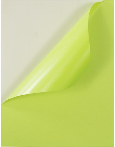 Ultra Lime 8 1/2 x 11 Full Sheet Shipping Labels