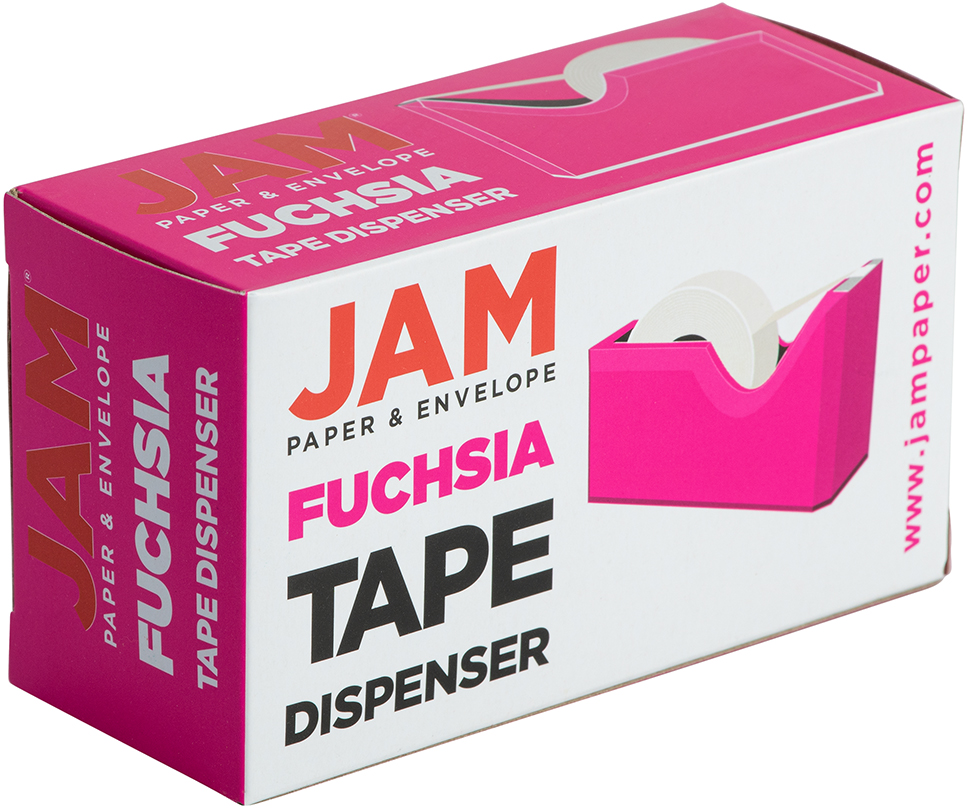 Fuchsia Tape Dispenser
