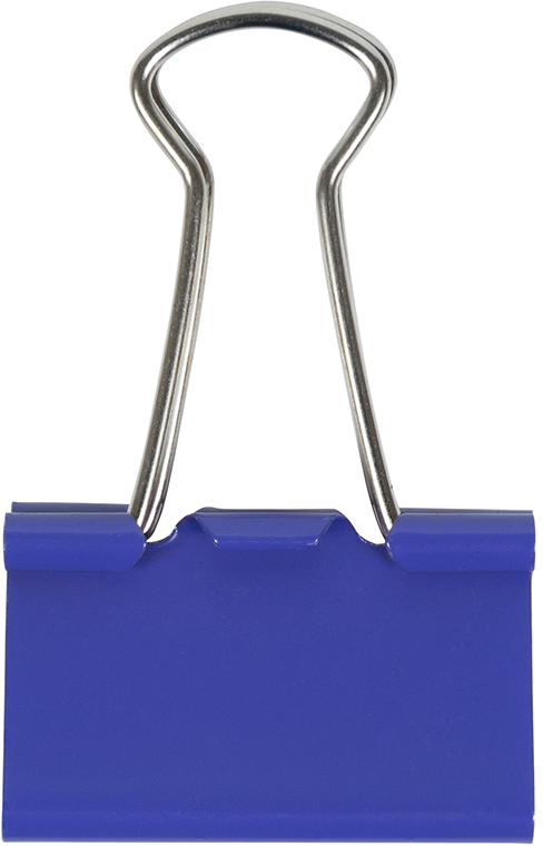 Purple Medium 32mm Binder Clips - 15 Pack