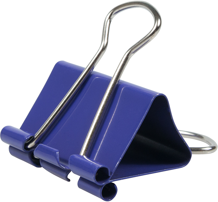 Purple Medium 32mm Binder Clips - 15 Pack