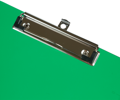 Green 9 x 13 Plastic Clipboards