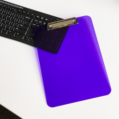 Purple 9 x 13 Plastic Clipboards