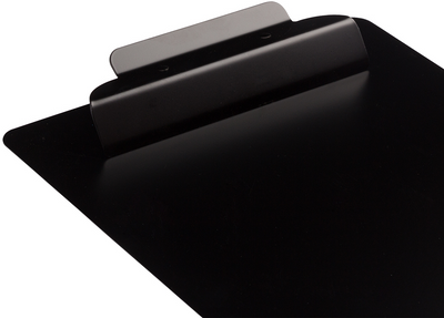 Black Aluminum 9 x 13 Clipboards with Hinge