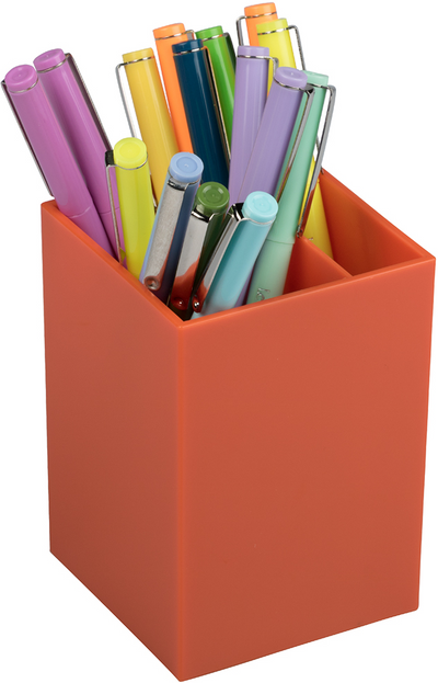 Orange Pen Holder
