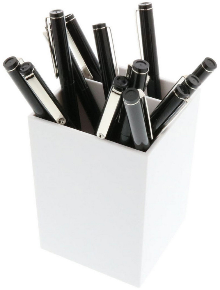 White Pen Holder