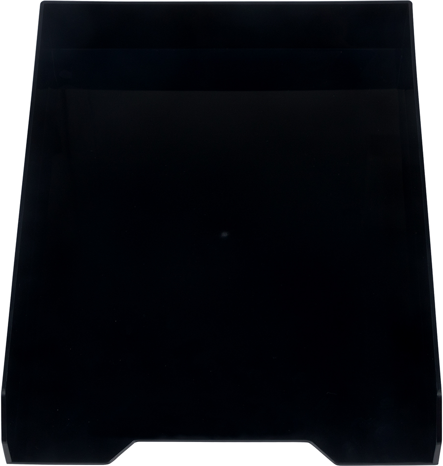Black Letter Paper Tray Desk Organizer