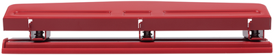 Red Standard 3 Hole Punch - 10 Sheet Capacity