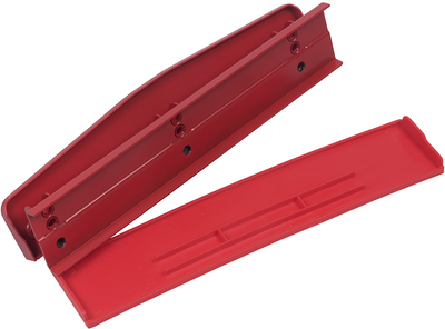 Red Standard 3 Hole Punch - 10 Sheet Capacity