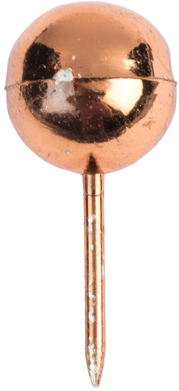 Rose Gold Round Pushpins - 100 Pack