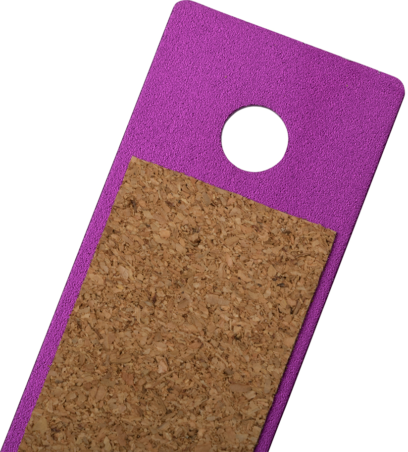 Purple Metallic 12 Inch Aluminum Ruler
