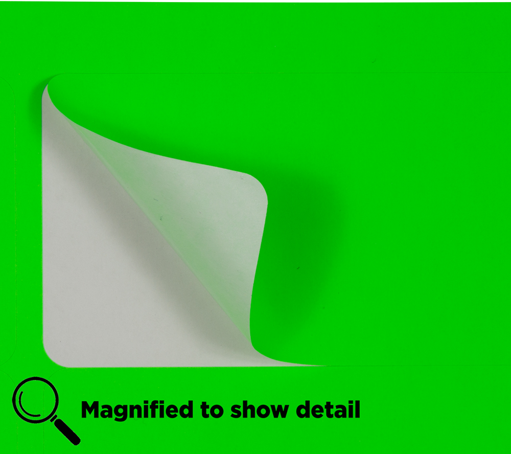 Neon Green 2 x 4 Address Labels