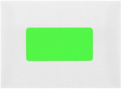 Neon Green 2 x 4 Address Labels