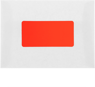 Neon Red 2 x 4 Address Labels