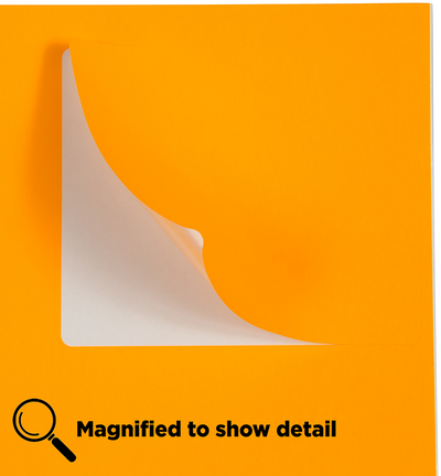 Neon Orange 3 1/3 x 4 Shipping Labels