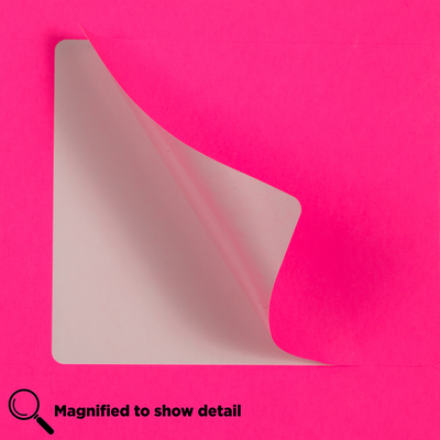 Neon Pink 3 1/3 x 4 Shipping Labels