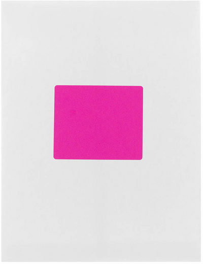 Neon Pink 3 1/3 x 4 Shipping Labels
