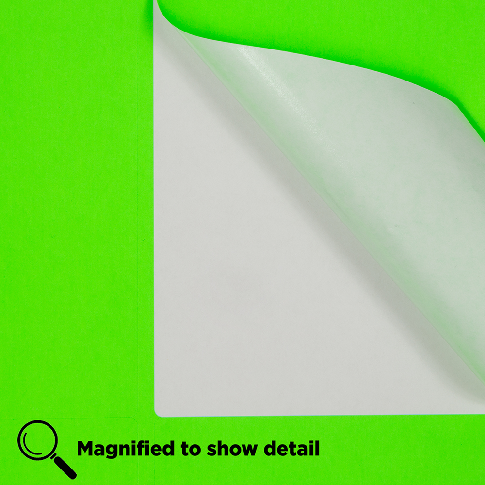 Neon Green 4 x 5 Shipping Labels
