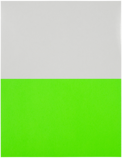 Neon Green 5 1/2 x 8 1/2 Half Sheet Shipping Labels