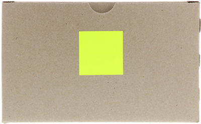 Neon Yellow 2 x 2 Square Labels