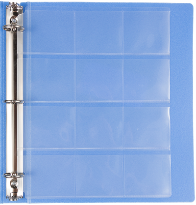Clear Coin Collection Binder Pages - 20 Sheets