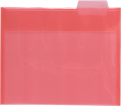 Assorted Letter Size File Folders - 6 Pack