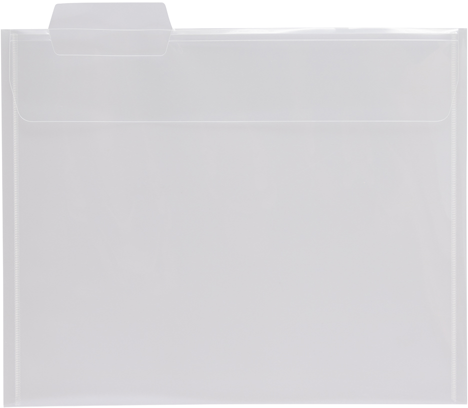 Assorted Letter Size File Folders - 6 Pack