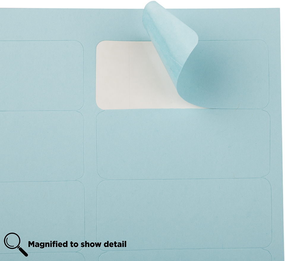 Baby Blue 1 x 2 5/8 Return Address Labels
