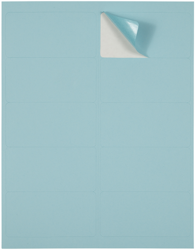 Baby Blue 2 x 4 Address Labels