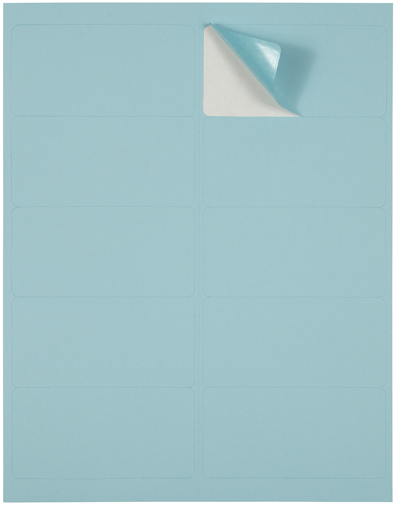 Baby Blue 2 x 4 Address Labels