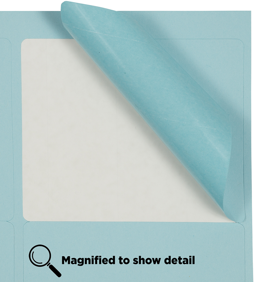 Baby Blue 3 1/3 x 4 Shipping Labels