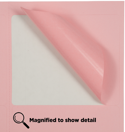 Baby Pink 3 1/3 x 4 Shipping Labels