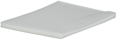 Clear Letter Booklet Plastic Envelopes (9 3/4 x 13) with Tuck Flap
