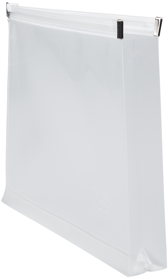 Clear 4 1/2 x 6 1/2 Booklet Plastic Envelopes with Zip Closure