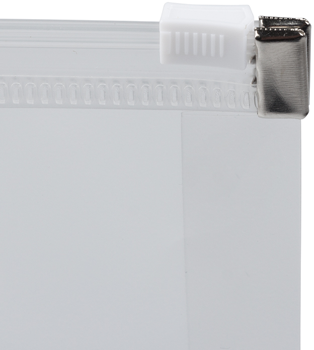 Clear 4 1/2 x 6 1/2 Booklet Plastic Envelopes with Zip Closure