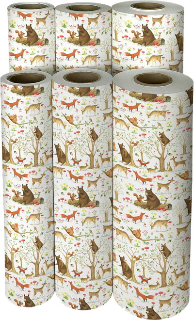 Fairytale Forest 24" x 417' Bulk Wrapping Paper (834 Sq Ft)