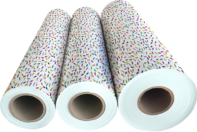 Christmas Lights 24" x 833' Bulk Wrapping Paper (1666 Sq Ft)