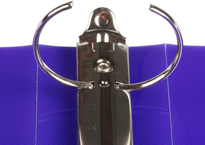 Purple Plastic 2 Inch 3-Ring Binder