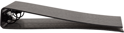 Black Crocodile Texture 1 Inch Binder