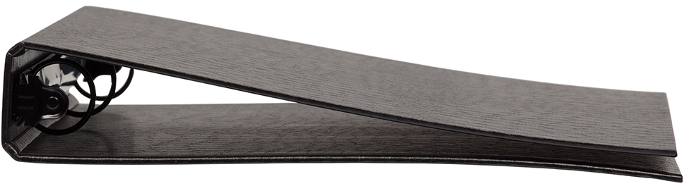 Black Crocodile Texture 1 Inch Binder