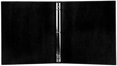 Black Kraft 1 Inch 3-Ring Binder