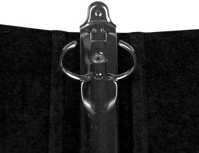 Black Kraft 1 Inch 3-Ring Binder