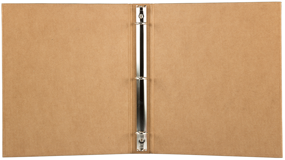 Brown Kraft 1 Inch 3-Ring Binder