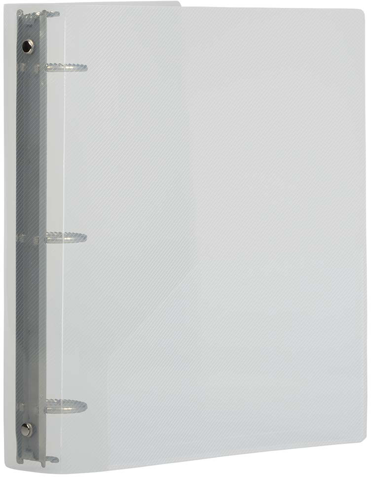 Clear Plastic 1 1/2 Inch 3-Ring Binder