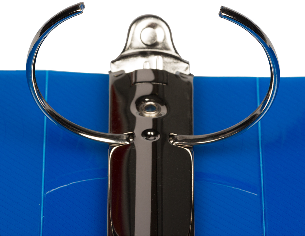 Blue Plastic 2 Inch 3-Ring Binder