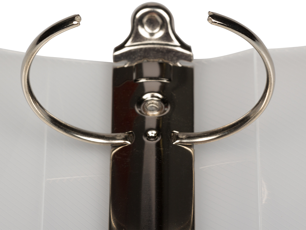 Clear Plastic 2 Inch 3-Ring Binder