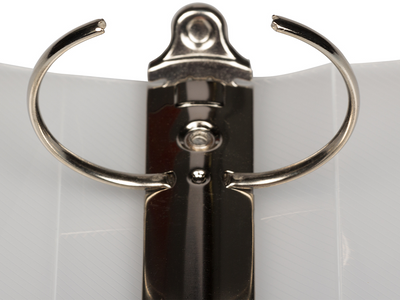 Clear Plastic 2 Inch 3-Ring Binder