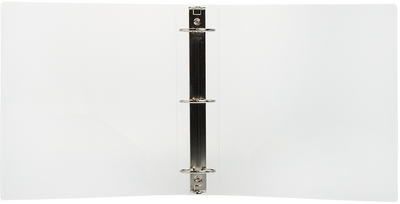 Clear Plastic 2 Inch 3-Ring Binder