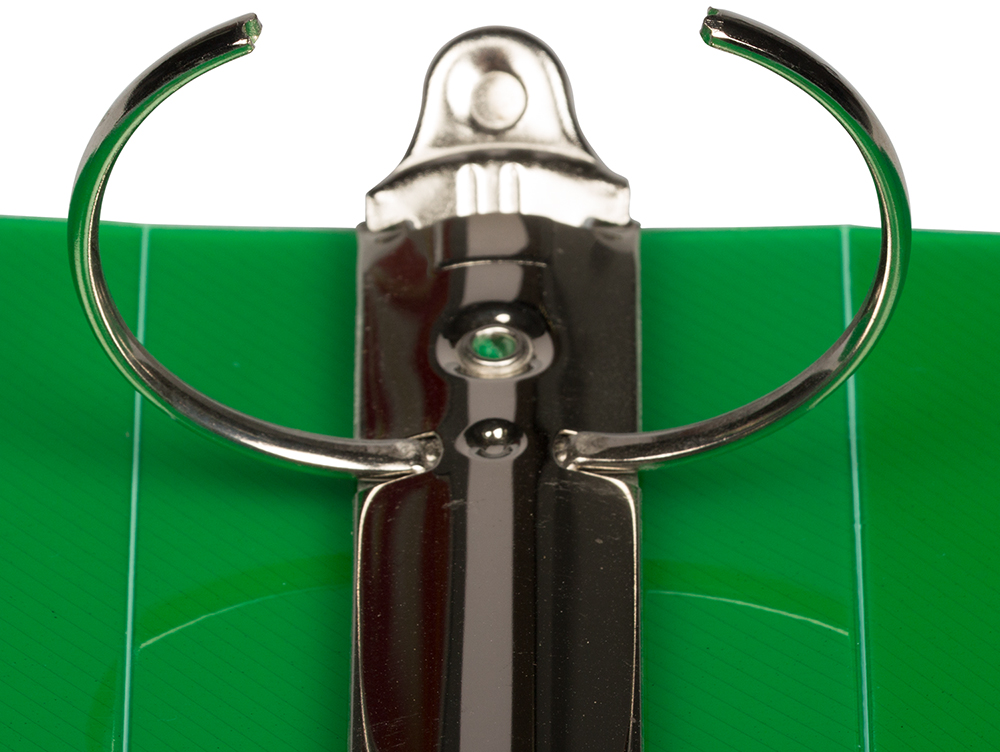 Green Plastic 2 Inch 3-Ring Binder