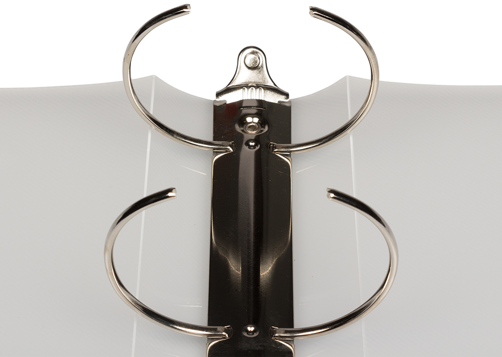 Clear Plastic 3 Inch 3-Ring Binder