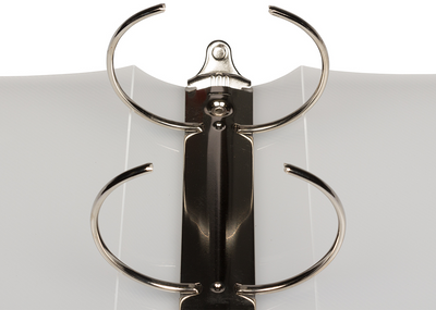 Clear Plastic 3 Inch 3-Ring Binder